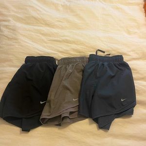 Lot of 3 Nike Dri-Fit Shorts